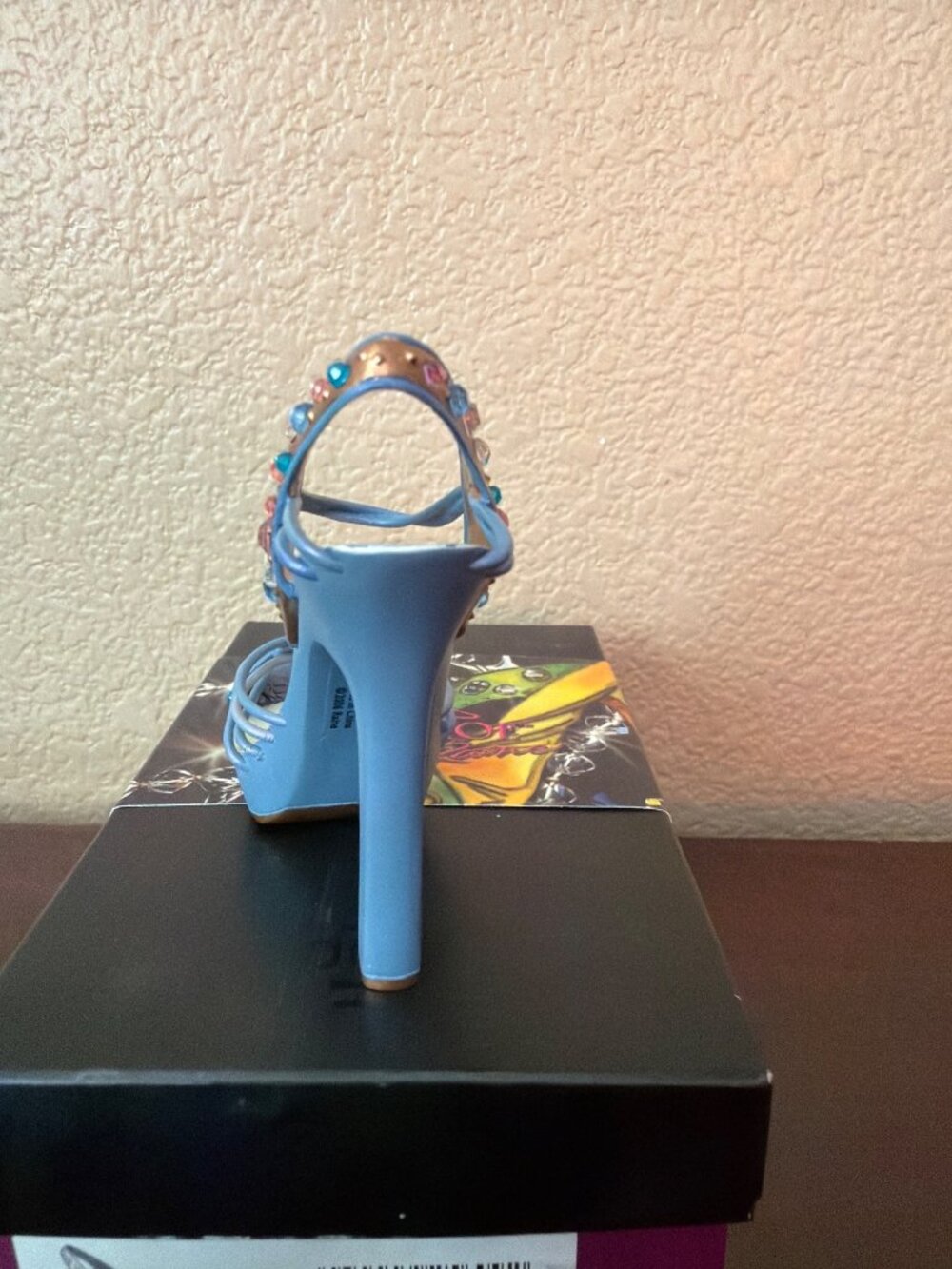 2006 Just the Right Shoe by Raine “Crystal Palace” Mini Shoe Figurine NEW - Picture 6 of 14